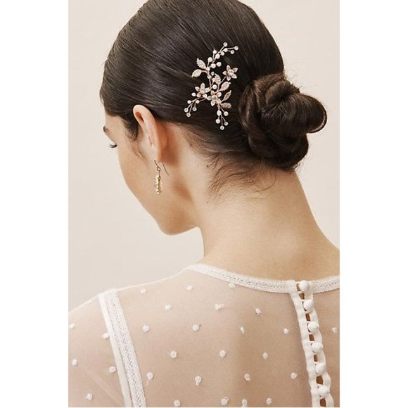 BHLDN Catherine Deane Leanna Bodysuit Size 14 Long sleeve lace wedding - Picture 5 of 9